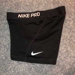 Nike Pro Black Spandex Shorts